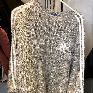 Adidas oversized knit sweater